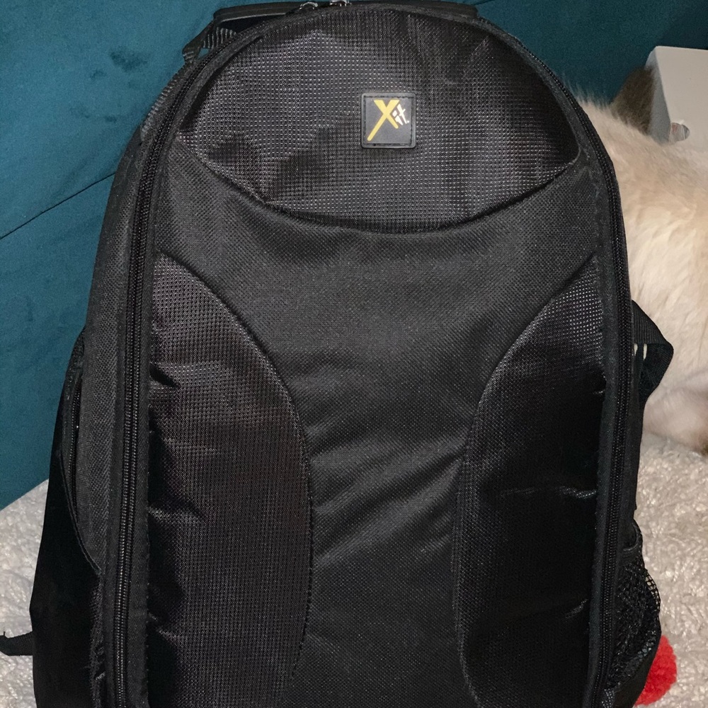 Xit Camera Bookbag with 2 pocket detail